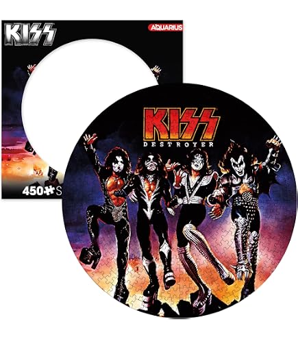 Amazon.com: KISS Destroyer (500 PIECE Jigsaw Puzzle) : Kiss: Toys